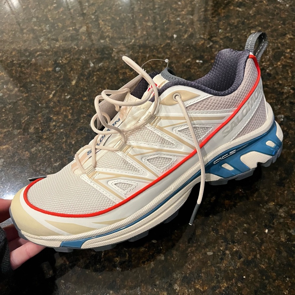 Salomon XT-6 Expanse Almond Milk Aegean Blue Vanilla Ice NEW WITH BOX